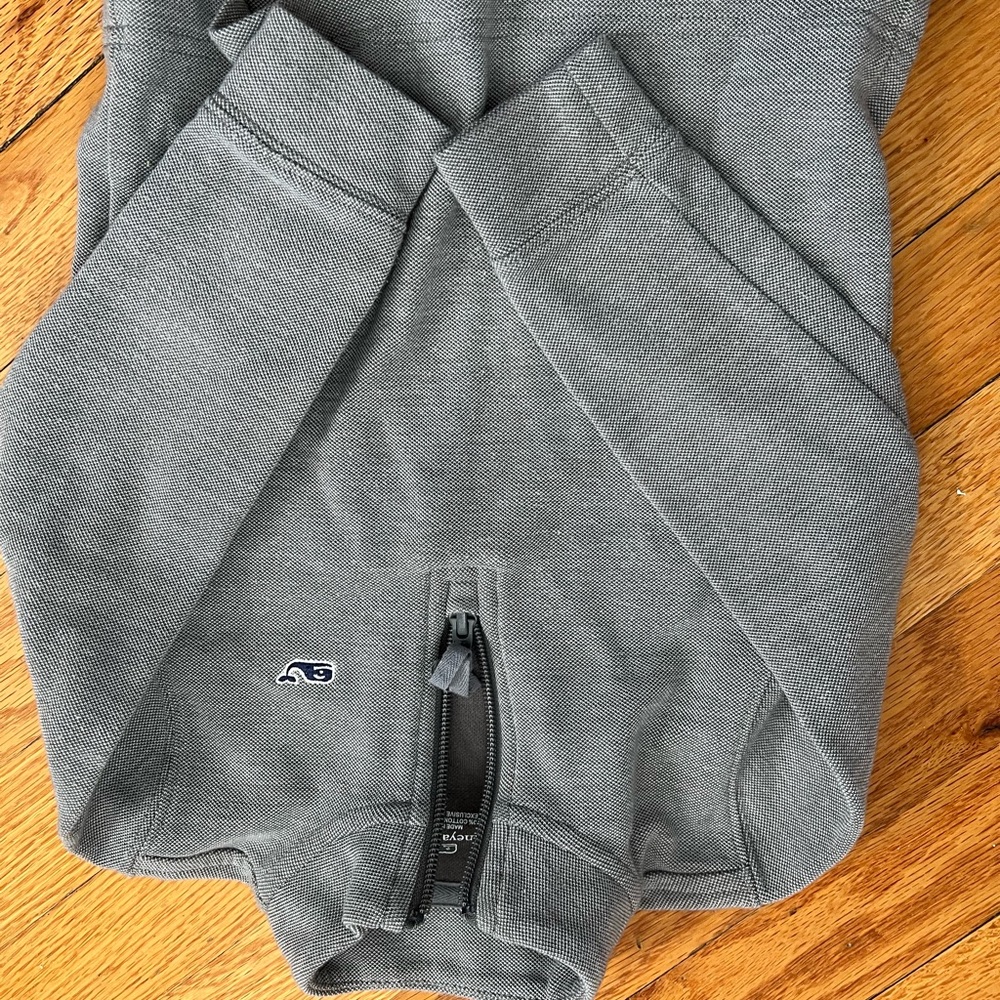 Gray half zip 2T vineyard vines
